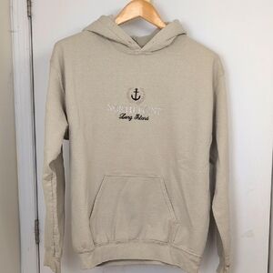 BEIGE HOODIE SIZE MEDIUM